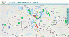 Desktop Screenshot of mapa.dolinakarpia.org